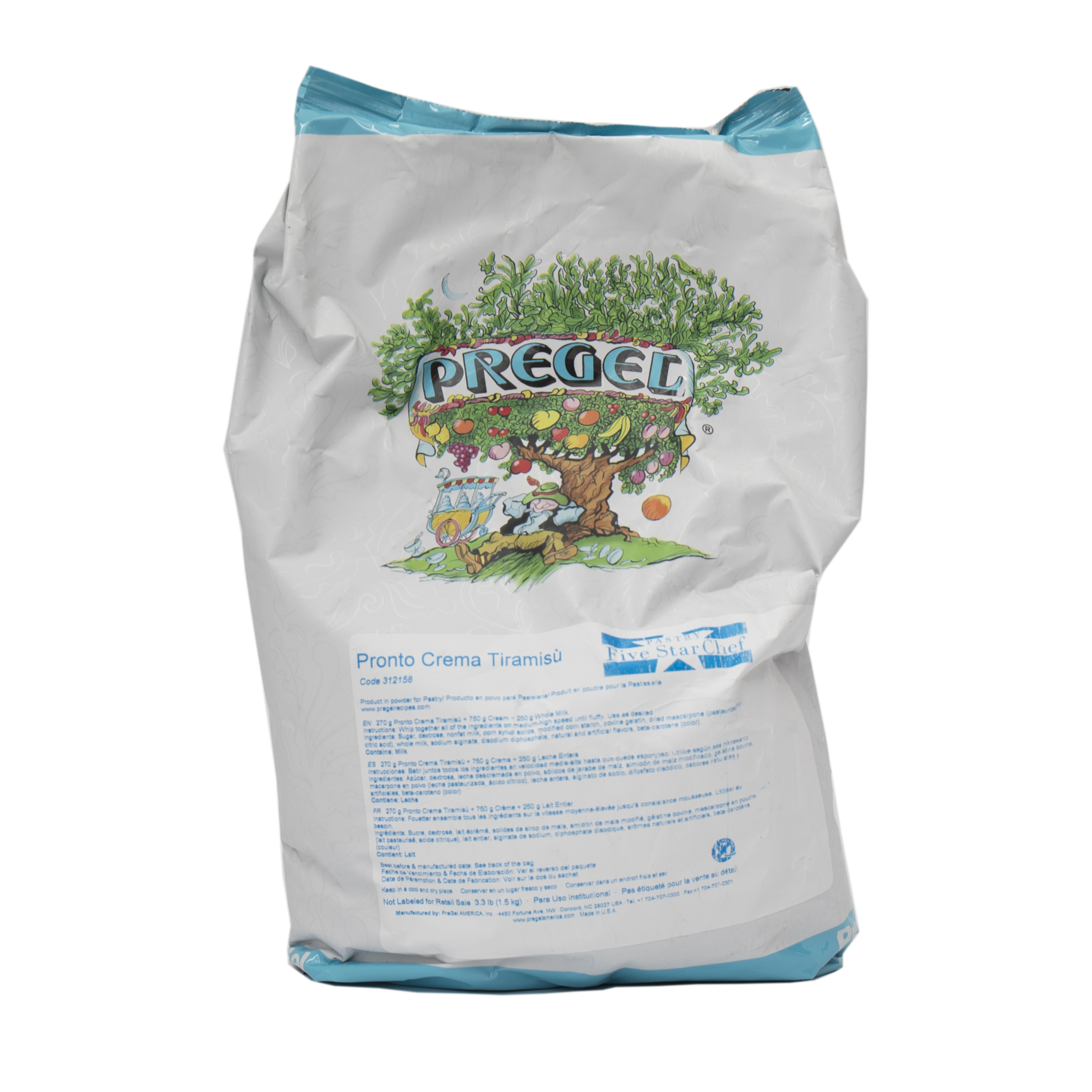 Poudre de crème pâtissière Budget - 454g - FlavourTech