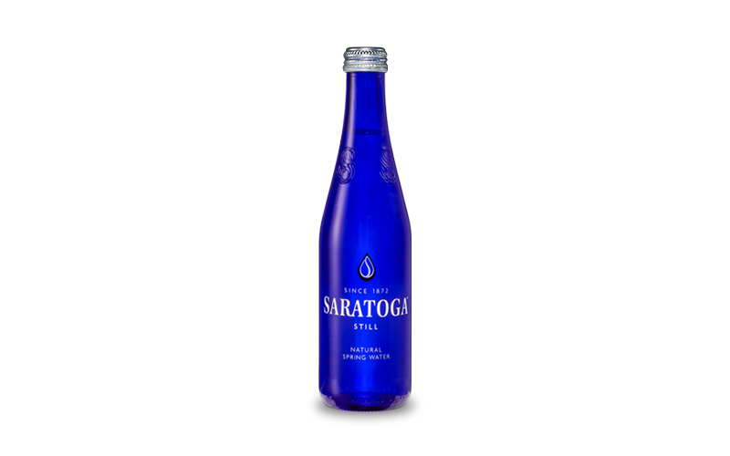 Saratoga - Still - Spring Water - 12 oz (24 Glass Bottles)