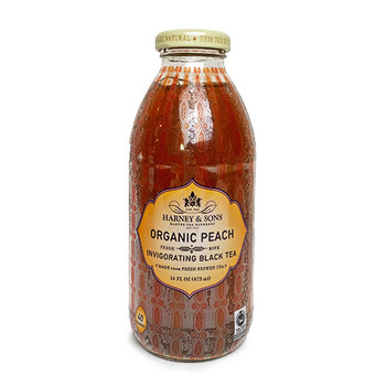 Harney & Sons Peach Fruit Tea | 4 Ounce Loose Herbal Peach Fruit Tea